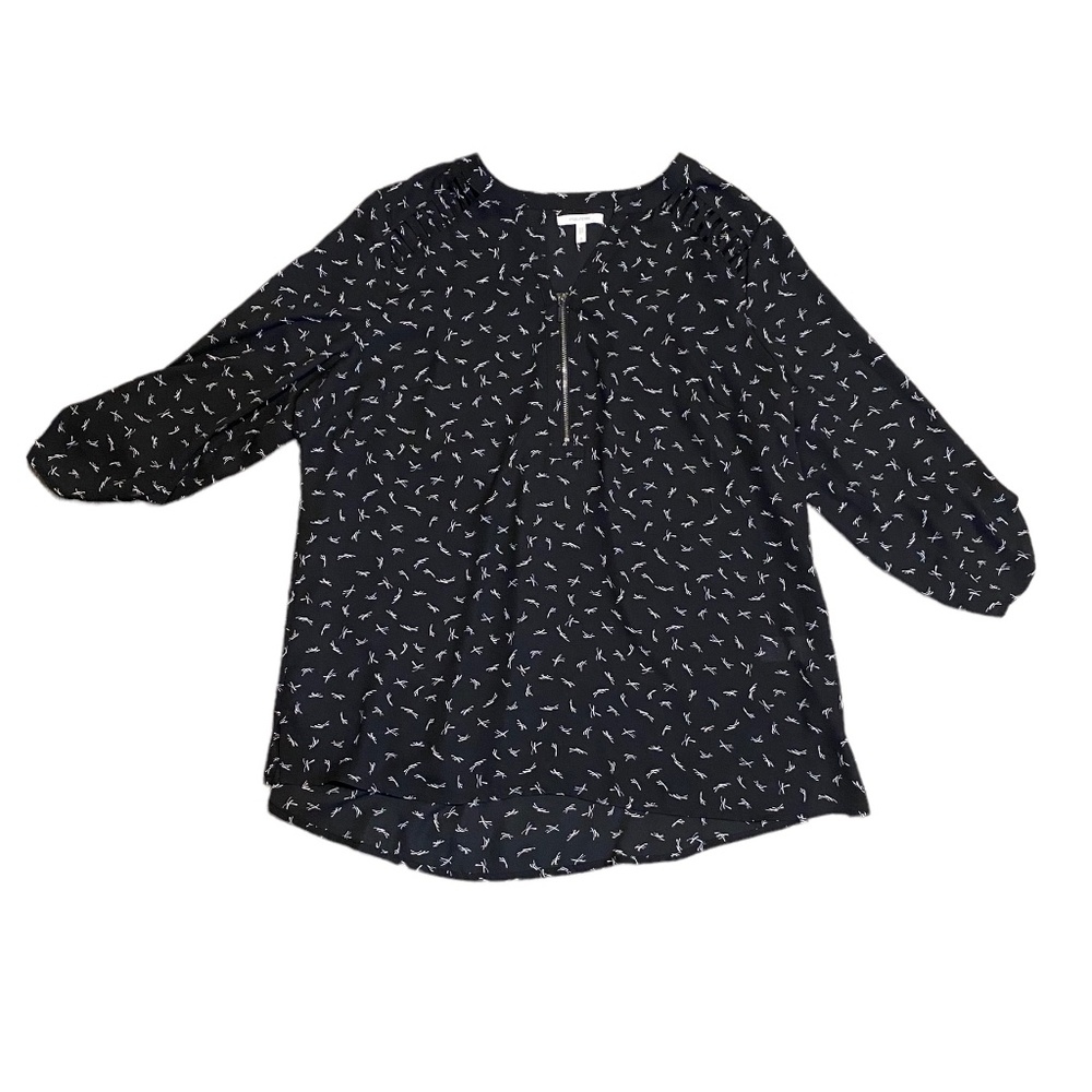 Maurices Plus Size Pattern Blouse